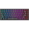 Wireless mechanical keyboard Royal Kludge RK84 RGB, Red switch (black)