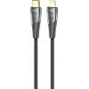 USB-C to lightning cable Budi 20W 1.5m (black)