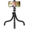 Octopus flexible tripod APEXEL APL-JJ025 with GoPro adapter (black)