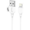 USB-A to Lightning cable Budi 1M 2.4A