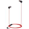 Wired earphones Budi 1.2m (red)