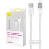 Fast Charging cable Baseus USB-A to Lightning  Explorer Series 2m, 2.4A (white)