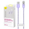 Fast Charging cable Baseus USB-A to Lightning  Explorer Series 2m, 2.4A (purple)