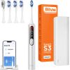 Bitvae Sonic toothbrush with app, tips set and travel etui S3 (silver)