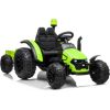 Lean Cars Electric Ride On Tractor HZB-200 with Trailer Green