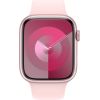 Apple Watch Series 9, Smartwatch (pink/rose, aluminum, 45 mm, sports strap)