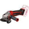 Einhell cordless angle grinder TE-AG 18/115 Q Li Solo, 18 volts (red/black, without battery and charger)