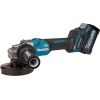 Makita cordless angle grinder GA008GM201 XGT, 40V (blue/black, 2x Li-Ion XGT battery 4.0Ah, MAKPAC size 4)