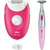 BRAUN SE3-202 Silk 3 epilators ar bikini trimmeri