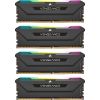 Corsair DDR4 -128 GB -3200 - CL - 16 - Quad-Kit, RAM (black, CMH128GX4M4E3200C16, Vengeance RGB PRO SL)