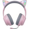 Foxxray DazzleCat Low-Latency Gaming Headset Wireless Grey/Pink