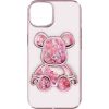 iLike iPhone 14 Silicone Case Print Desire Bear Apple Pink