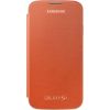 Samsung Flip EF-FI950BOEGWW Oriģināls grāmatveida maks priekš Samsung Galaxy I9500 S4 oranžs