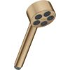 Hansgrohe rokas duša Axor One 75 1jet EcoSmart, brushed bronze