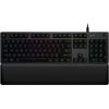 LOGITECH G513 Corded LIGHTSYNC Mechanical Gaming Keyboard - CARBON - US INT'L - USB - TACTILE