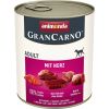 Animonda ANIMONDA GranCarno Adult Dog smak: z sercami 800g