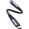 Audio adapter Joyroom SY-C01 Type-C to 3.5mm (black)