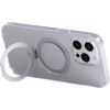 Magnetic protective phone case with holder Joyroom JR-BP004 for iPhone 15 Pro Max (transparent)