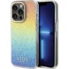 Guess IML Faceted Mirror Disco Iridescent Case Aizsargapvalks Priekš iPhone Apple 15 Pro Max