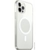 Swissten Clear Jelly MagStick Back Case 1 mm Aizmugurējais Silikona Apvalks Priekš Apple iPhone 12 Pro Max Caurspīdīgs