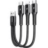 Charging Cable 3-in-1 0.15m Joyroom S-01530G9 (black)