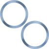 Mocco Metal Ring MagSafe Металлическое Кольцо для Телефона 2шт. / Голубой
