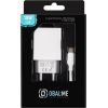 OBAL:ME Настенное зарядное устройство USB-A 10W + кабель USB-A|USB-C 1м белый