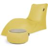 Qubo Combo Pear SOFT LOUNGER + JUST TABLE + JUST TOP Wood FIT