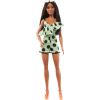 Lalka Barbie Mattel Fashionistas Brunetka w kombinezonie w kropki HPF76