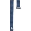 Connect   22mm Flat head Leather - Silicone Loop Magnetic Strap (130mm M/L) Midnight Blue