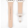 Connect Apple  Watch 38/40/41mm Single loop buckle leather strap Rose pink