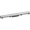 Hansgrohe dušas kanāls RainDrain Match, 700 mm, ar maināmu augstumu, brushed stainless steel