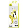 USAMS Kabel U52 USB-C 2A Fast Charge 1m żółty|yellow SJ436USB03 (US-SJ436)