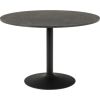 Edamgalds IBIZA D110xH74cm, melns marmors