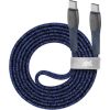 CABLE USB-C TO USB-C 1.2M/BLUE PS6105 BL12 RIVACASE