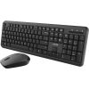 CANYON SET-W20, Wireless combo set,Wireless keyboard with Silent switches,104 keys, UK&US 2 in 1 layout,optical 3D Wireless mice 100DPI black