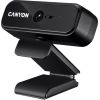 CANYON C2, 720P HD 1.0Mega fixed focus webcam with USB2.0. connector, 360° rotary view scope, 1.0Mega pixels, built in MIC, Resolution 1280*720(1920*1080 by interpolation), viewing angle 46°, cable length 1.5m, 90*60*55mm, 0.104kg, Black