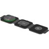 CANYON WS-305, Foldable 3in1 Wireless charger with case, touch button for Running water light, Input 9V/2A,  12V/1.5AOutput 15W/10W/7.5W/5W, Type c to USB-A cable length 1.2m, with charger QC 18W EU plug, Fold size: 97.8*72.4*25.2mm. Unfold size: 272