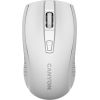 CANYON MW-7, 2.4Ghz wireless mouse, 6 buttons, DPI 800/1200/1600, with 1 AA battery ,size 110*60*37mm,58g,white