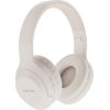 CANYON BTHS-3, Bluetooth headset,with microphone, BT V5.1 JL6956, battery 300mAh, Type-C charging plug, PU material, size:168*190*78mm, charging cable 30cm and audio cable 100cm, Beige