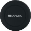 CANYON CH-2, Car Holder for Smartphones,magnetic suction function,with 2 plates(rectangle/circle), black,44*44*40mm 0.035kg