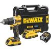 Akumulatora triecienurbjmašīna-skrūvgriezis DeWalt DCD100YD2T-QW; 18 V; 2x2,0 Ah akum.