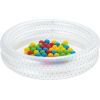 Zils baseins 91x20cm + BESTWAY bumbas