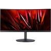 LCD Monitor ACER XZ342CUS3BMIIP 34" Gaming/Curved/21 : 9 Panel VA 3440x1440 21:9 180 hz Matte 1 ms Speakers Swivel Height adjustable Tilt Colour Black UM.CX2EE.301
