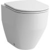 Laufen pods Pro Rimless, stiprināms uz grīdas, 360x530 mm, balts