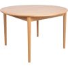 Edamistabas galds TROYES D120+40xH75cm, ozols