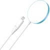 Magnetic Wireless Charger CHOETECH, 15W, iPhone 14, blue