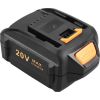 Extradigital Power Tool Battery WORX WA3557, 18V, 4Ah, Li-ion