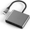 Extradigital Adapter USB Type-C - 2x HDMI 4K