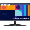 Samsung Essential Monitor S3 S33GC LED display 68.6 cm (27") 1920 x 1080 pixels Full HD Black